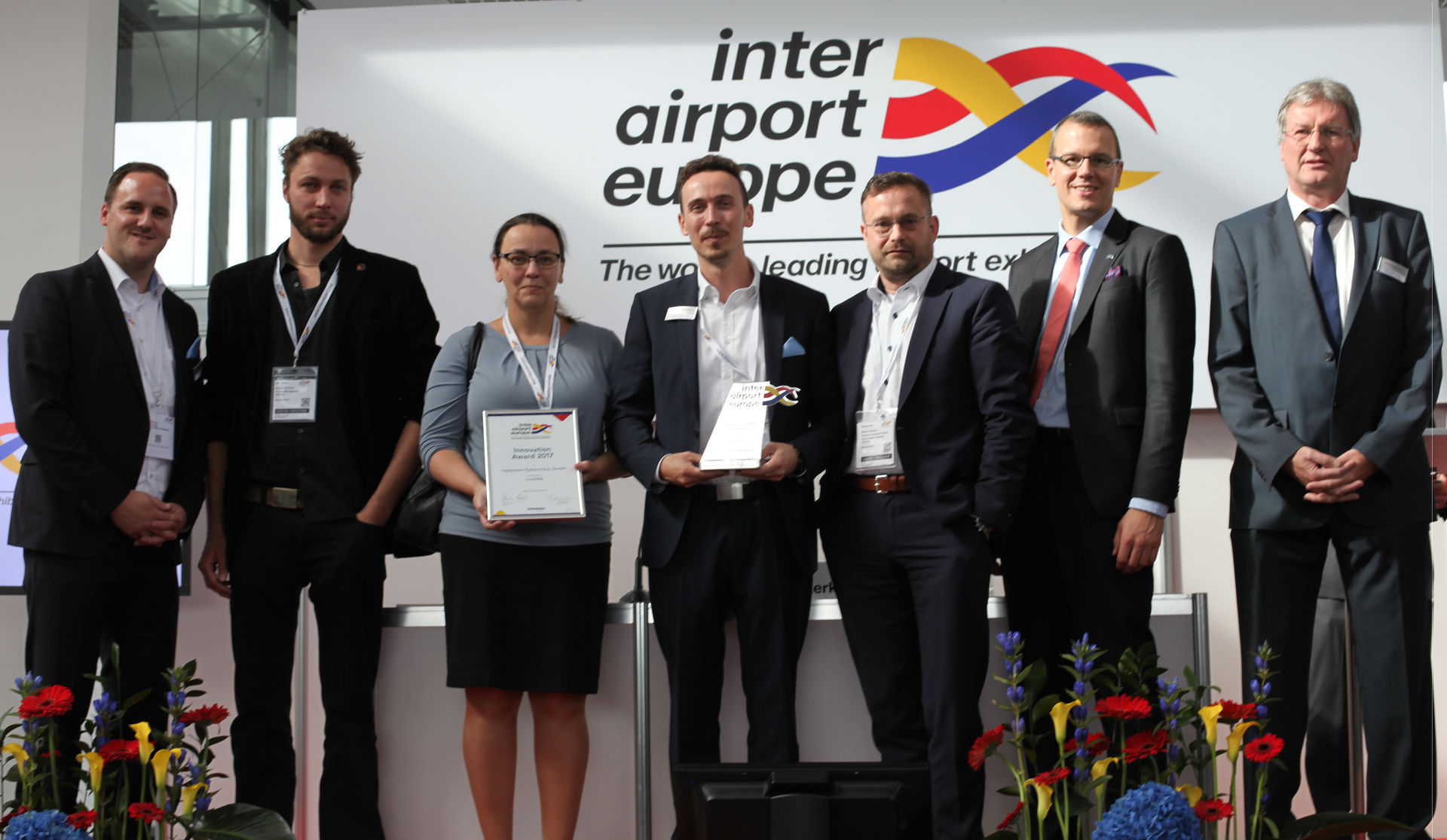 The APHIS project team (from left to right): Ren&eacute; Merkens, Ben Rossa, Ute R&ouml;mmen, Thomas Schindewolf, Martin Paintner, Prof. Dr. Martin Roll, Franz-Josef Leuchter