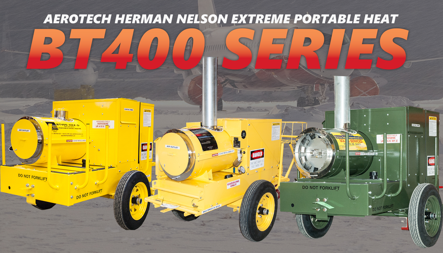 BT400 NEX Series Herman Nelson Ground Support Heaters From Aerotech