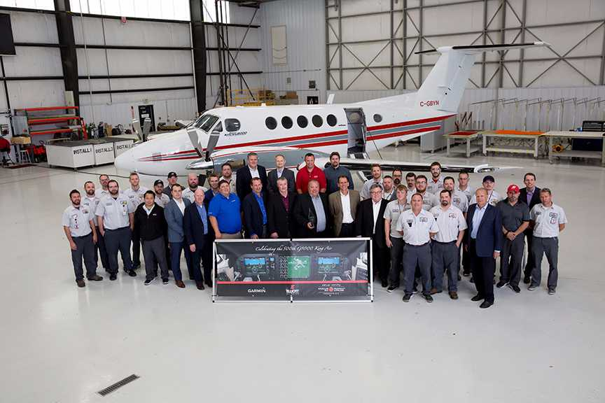 Elliott Aviation Delivers The 500th Garmin G1000 King Air Installation ...