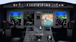 Flying Colours completes first Rockwell Collins Pro Line 21 Advanced installation. Flying Colours completes first Rockwell Collins Pro Line 21 Advanced installation.