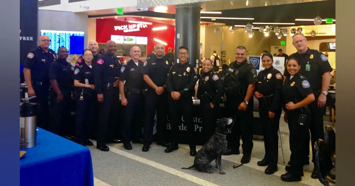 LAX Police Enjoy Coffee with Airport Guests | Aviation Pros