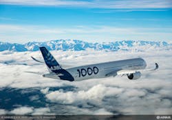 Airbus A350-1000 receives EASA and FAA Type Certification, aircraft on target to first customer delivery by year end.