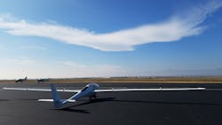 Bye Aerospace&rsquo;s StratoAirNet 15 prototype with SolAero&rsquo;s solar cells on the wings.
