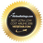 Vietjet presented Ultra Low Cost Airline Award 2018 by AirlineRatings com 5a006c3517b54