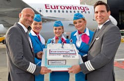Eurowings launchew new flights from London to Salzburg on Nov. 1.