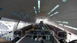 The MIA Metrorail Station Caption