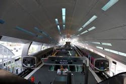 The MIA Metrorail Station Caption The MIA Metrorail Station Caption