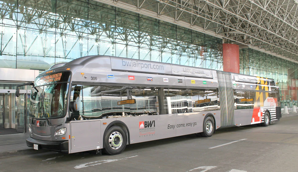 New Rental Car Shuttle Buses Debut at BWI Marshall Airport
