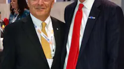 he National Business Aviation Association (NBAA) has recognized American Aero FTW VP Bob Agostino (left) with its prestigious aviation safety award. Agostino was presented the 2017 Dr. Tony Kern Professionalism in Aviation for outstanding leadership in aviation safety. Agostino is pictured here with NBAA President and CEO Ed Bolen.