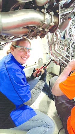 Recent AMT Graduate Erica Parini of Sandwich who has joined Cape Air, part-time, and will continue study at CCCC in January. Recent AMT Graduate Erica Parini of Sandwich who has joined Cape Air, part-time, and will continue study at CCCC in January.