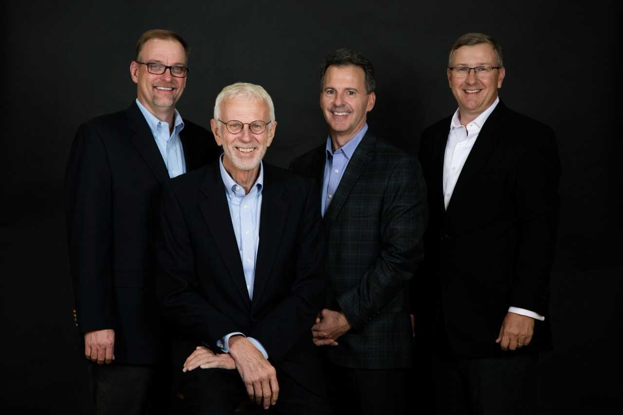 From left to right: Bryon Mobley, Jack Wetzel, Pat Searle, and Jim Riner.