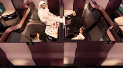Qsuite features the industry’s first-ever double bed in Business Class, as well as privacy panels that stow away, allowing passengers in adjoining seats to create their own private room, a first of its kind in the industry.
