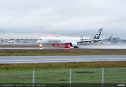 A350-1000 demo tour takeoff. A350-1000 demo tour takeoff.