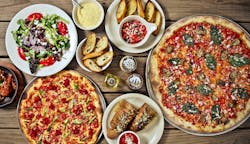 New Haven-style pizza is considered by some to be the original American pizza, with its thin, hand-pounded crust, and distinctive snap and crunch. New Haven-style pizza is considered by some to be the original American pizza, with its thin, hand-pounded crust, and distinctive snap and crunch.