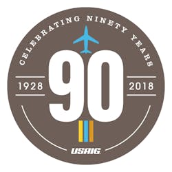 USAIG 90th w logo RGB gray 5a4d474d4cb88