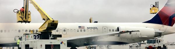 File photo of deicing in Atlanta from December 2017.