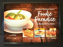 Pictured above is one of the 2017 Spotlight community ads at Sea-Tac Airport. Pictured above is one of the 2017 Spotlight community ads at Sea-Tac Airport.