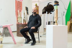 Siegel will have his own studio space at the airport, spending the year-long residency engaging with travelers and joining airport workers in various operational capacities to better understand the overall environment. Siegel will have his own studio space at the airport, spending the year-long residency engaging with travelers and joining airport workers in various operational capacities to better understand the overall environment.