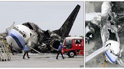 Figure 4. China Air B737 destroyed by fire.