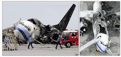 Figure 4. China Air B737 destroyed by fire.
