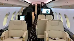 FAI Technik's cabin refurbishment of a Bombardier Global Express