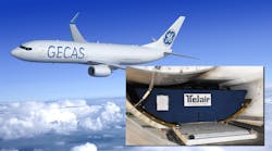 GECAS to offer Telair&apos;s new Flexible Loading System to GECAS&rsquo; 737-800 freighter conversion customers on aircraft entering service this year.