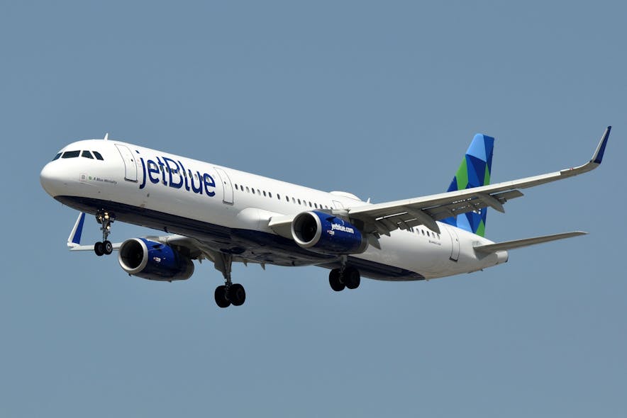 JetBlue Airways Airbus A321 231 WL N945JT LAX 5a785597bbff7