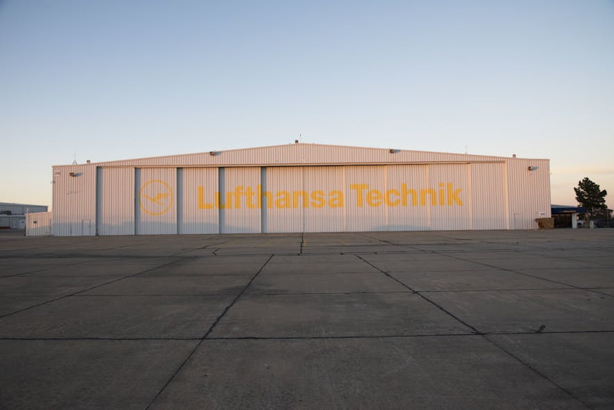 The Lufthansa Technik Component Services facility in Tulsa, OK.