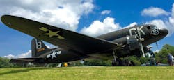 PPG donated aerospace coatings to Air Heritage in Beaver Falls, Pennsylvania, for restoring this C-47B troop carrier to its World War II paint scheme. PPG donated aerospace coatings to Air Heritage in Beaver Falls, Pennsylvania, for restoring this C-47B troop carrier to its World War II paint scheme.