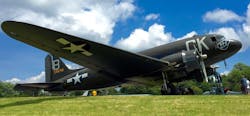 PPG donated aerospace coatings to Air Heritage in Beaver Falls, Pennsylvania, for restoring this C-47B troop carrier to its World War II paint scheme.