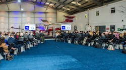 Oriens Aviation formally opens its Pilatus Service Centre.