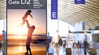 Using the right combination of digital signage can create strong images for passengers when traveling through the airport that are informative.