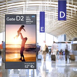 Using the right combination of digital signage can create strong images for passengers when traveling through the airport that are informative. Using the right combination of digital signage can create strong images for passengers when traveling through the airport that are informative.