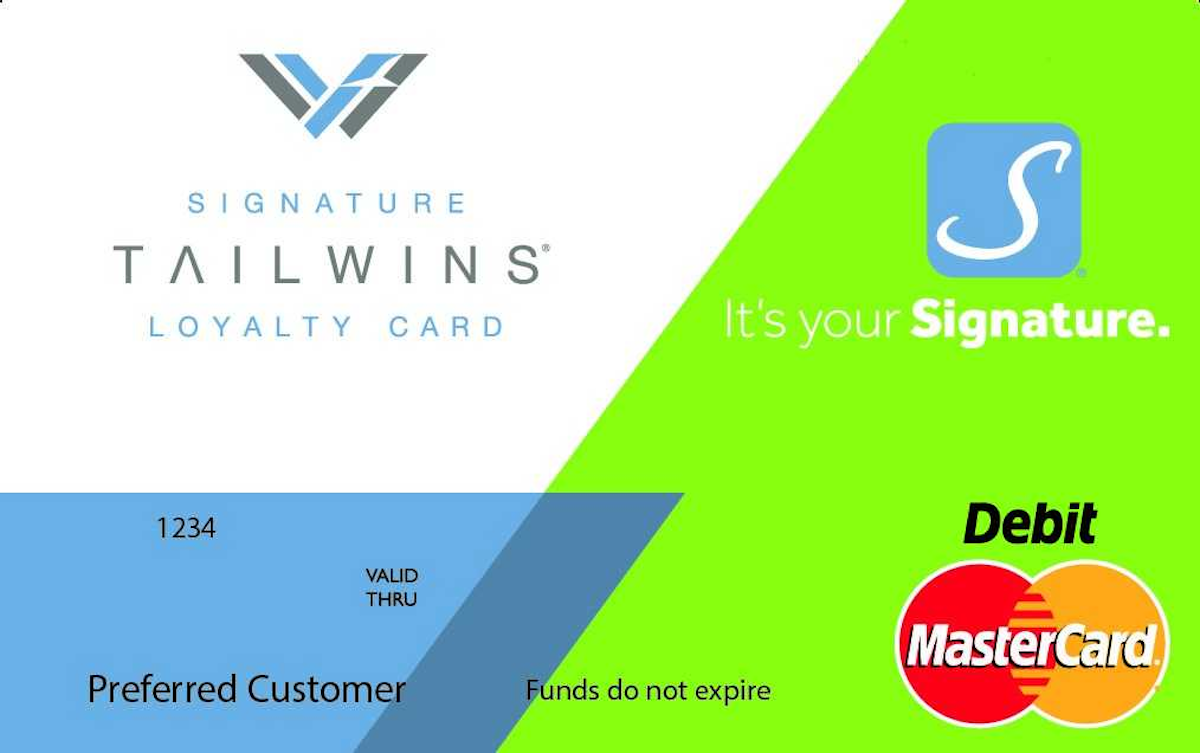 Signature Launches Reloadable MasterCard and Visa Debit Cards as Part of its Signature TailWins