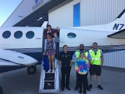 Survivors, supporters and their families arrived to Aerolease Associates and were treated to a catered lunch before meeting and hearing from some of the aviation industry leaders and professionals from around Van Nuys Airport, including executives from Aerolease Associates, Pegasus Elite Aviation, Pursuit Aviation, Signature Flight Support, Sun Air Jets and VNY. Survivors, supporters and their families arrived to Aerolease Associates and were treated to a catered lunch before meeting and hearing from some of the aviation industry leaders and professionals from around Van Nuys Airport, including executives from Aerolease Associates, Pegasus Elite Aviation, Pursuit Aviation, Signature Flight Support, Sun Air Jets and VNY.