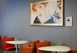 In addition to customized furniture from Austria, as well as a new textile concept highlighting individually-designed carpets and curtains, the lounges will also feature selected prints from pictures created by Austrian artists, such as Gustav Klimt. In addition to customized furniture from Austria, as well as a new textile concept highlighting individually-designed carpets and curtains, the lounges will also feature selected prints from pictures created by Austrian artists, such as Gustav Klimt.