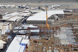 Under the contract, Louis Berger is providing staff augmentation to the airport in several areas, including terminal redevelopment and concourse construction, delivery, baggage-handling systems planning, installation, commissioning and turnover, landside and airside utilities field engineering support, MEP systems planning, installation and commissioning, and subcontractor trade invoicing support. Under the contract, Louis Berger is providing staff augmentation to the airport in several areas, including terminal redevelopment and concourse construction, delivery, baggage-handling systems planning, installation, commissioning and turnover, landside and airside utilities field engineering support, MEP systems planning, installation and commissioning, and subcontractor trade invoicing support.
