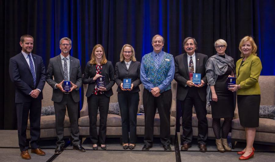 Established by the ACI-NA Environmental Affairs Committee, the annual Environmental Achievement Awards acknowledge the hard work and achievements of ACI-NA members by promoting awareness more broadly within the airport community, the general public and regulators of the many notable and innovative efforts being undertaken by environmental professionals at airports.