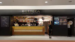 Bottega Prosecco Bar offers a broad selection of wines, along with traditional finger food and specialties, that can be enjoyed all day in a relaxed environment.