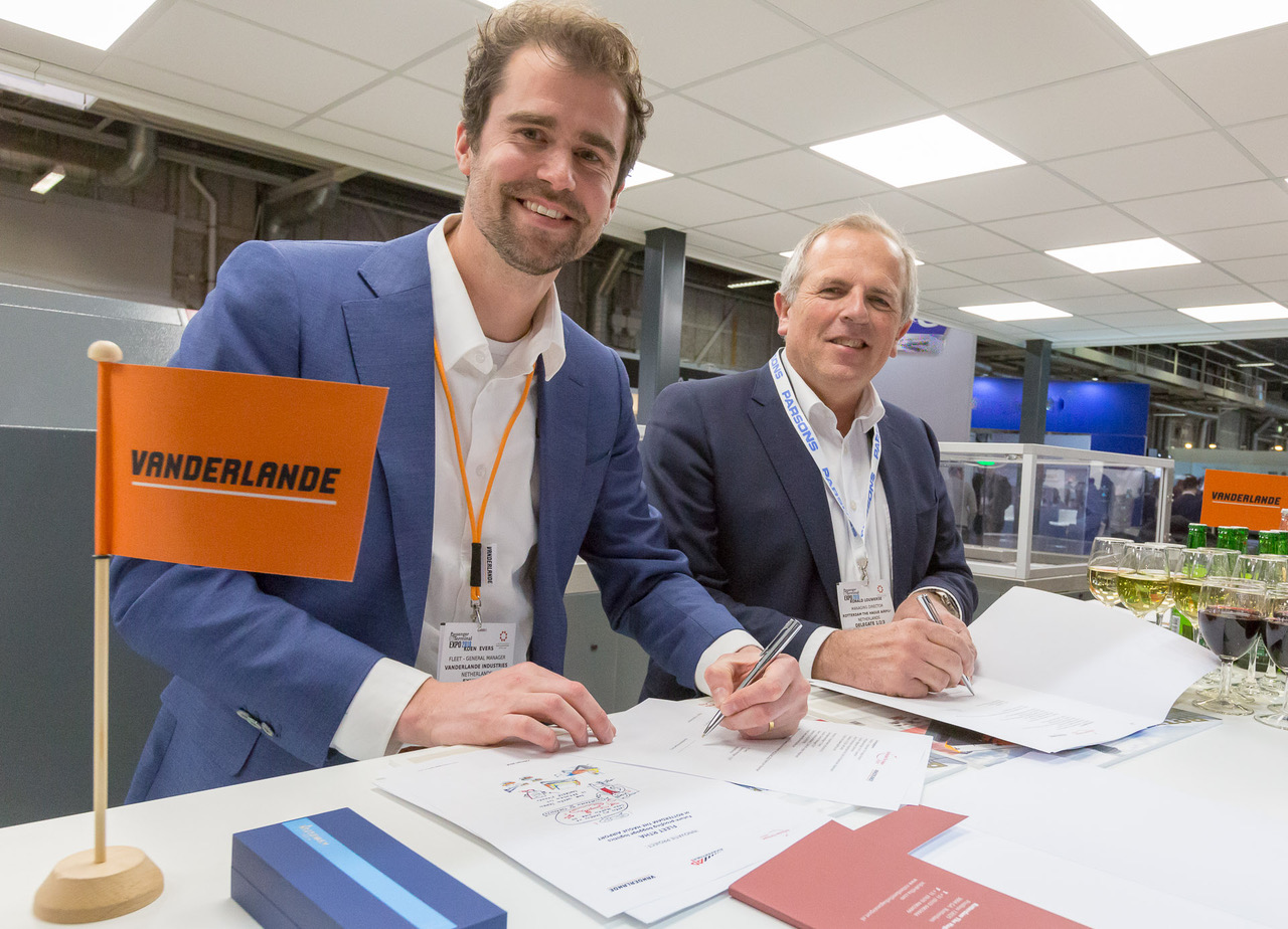 Koen Evers, left, and Ron Louwerse.