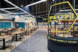 An in-house bakery will serve a variety of freshly baked cakes and muffins, along with grab and go sandwiches, and freshly ground barista coffee. An in-house bakery will serve a variety of freshly baked cakes and muffins, along with grab and go sandwiches, and freshly ground barista coffee.