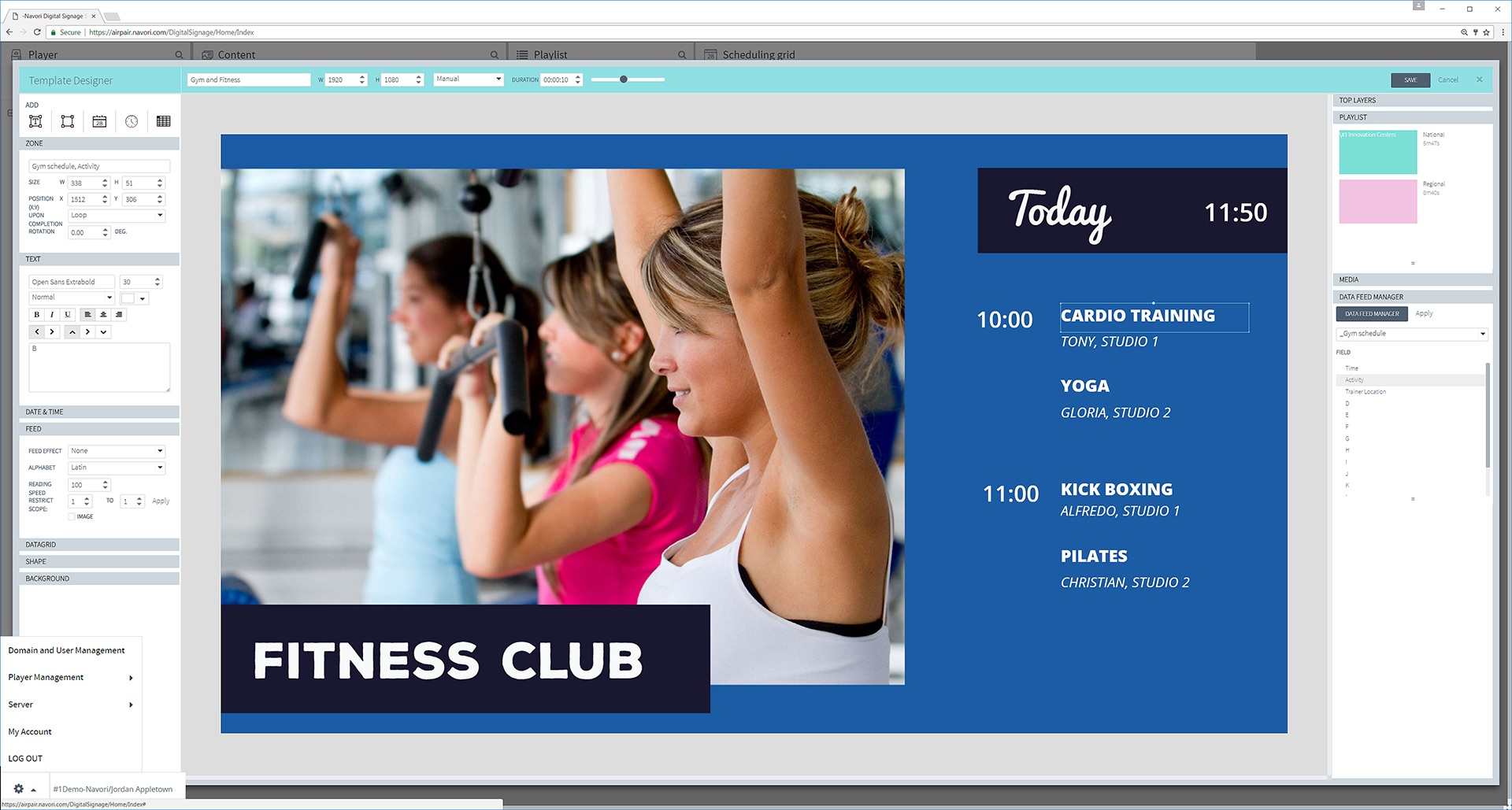 Navori has integrated special new remote content triggering and data feed management features specifically for QL Player Tizen, the industry&rsquo;s first native system-on-a-chip (SoC) player for Samsung Tizen smart displays.