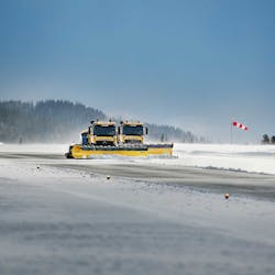 On March 19, self-driving snowplows were presented for the first time when they were deployed at Fagernes Airport in Leirin, Norway.
