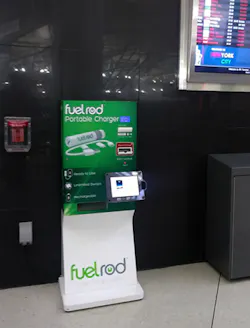 Now JFK travelers can simply go to a FuelRod SwapBox kiosk, purchase a FuelRod Mobile Charge Kit and power up with the included connectors. Now JFK travelers can simply go to a FuelRod SwapBox kiosk, purchase a FuelRod Mobile Charge Kit and power up with the included connectors.