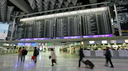 Departure Screen at Frankfurt Airport