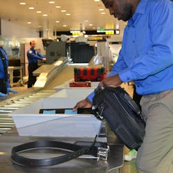 Automatic screening lanes at TSA checkpoints can add up to 30 percent efficiency in moving passengers through to the sterile side of the terminal.