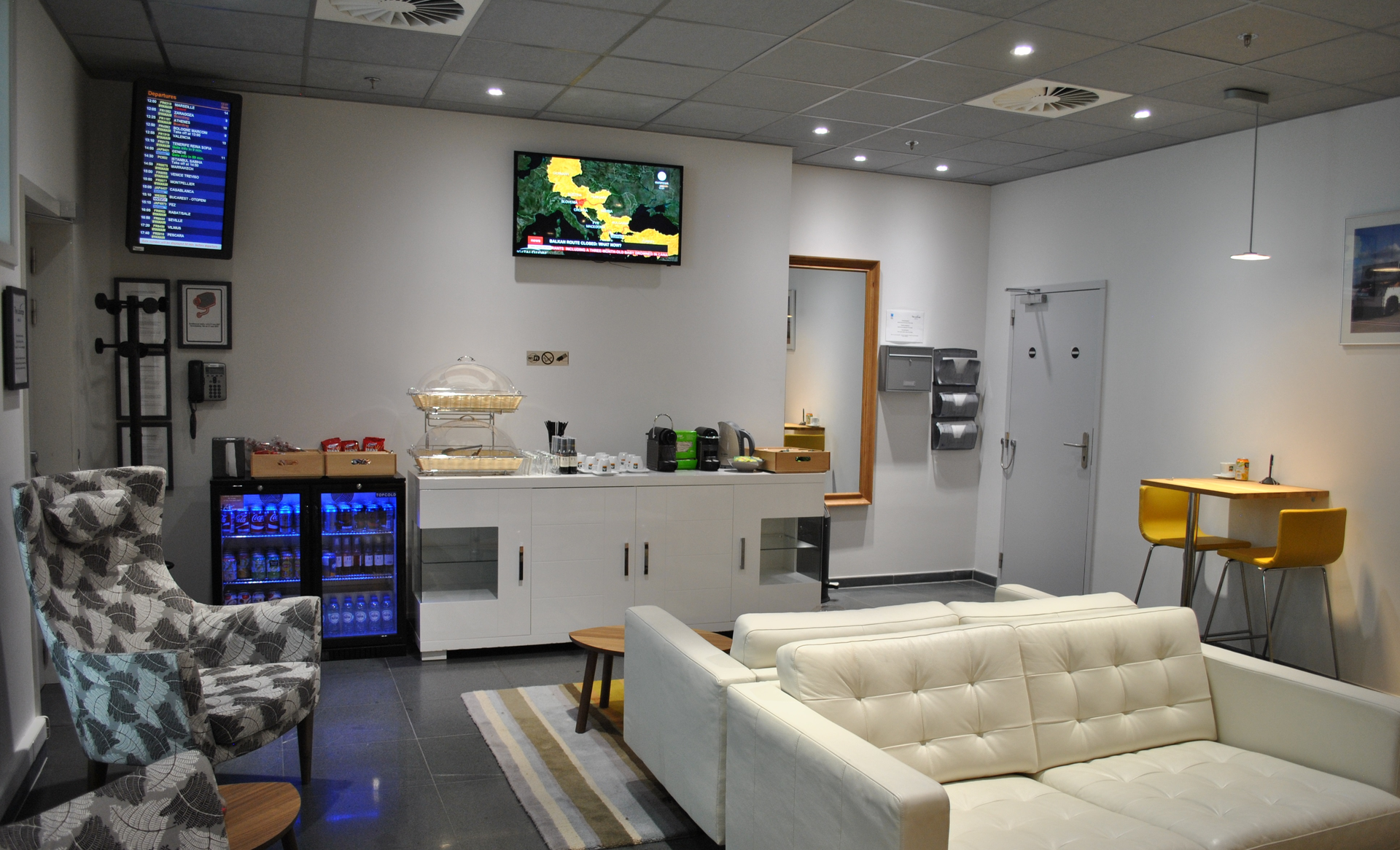 Brussels Charleroi Airport Passenger Lounge &ndash; Terminal 1.