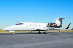 The Learjet 55 is the primary aircraft operated by Ventura Air.