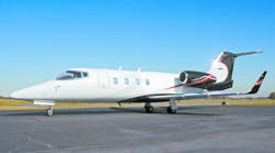 The Learjet 55 is the primary aircraft operated by Ventura Air.
