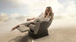 Nuage seat on the Global 7000 aircraft.